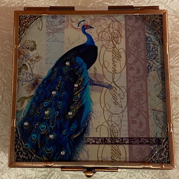 PEACOCK π¦ Collection: Wallet, Glass Box, Napkins - Picture 4 of 15